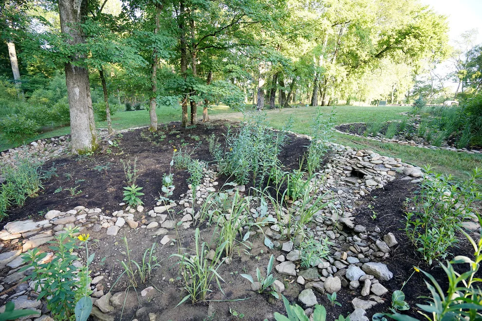 Expansive Residential Rain Garden by Gardner Monaco Design - Photo 10