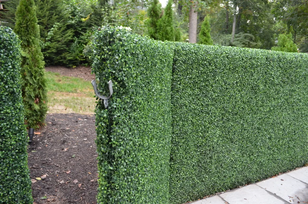 Contemporary Pool with Synthetic Grass and Boxwood by The Easy Gardener - Photo 8