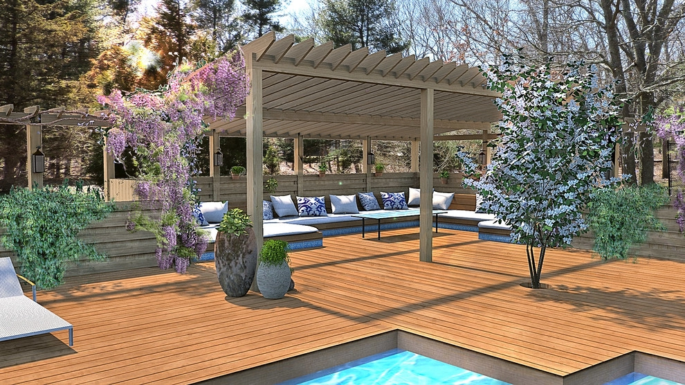 Poolside Garden, Hamptons, NY by Christian Duvernois Landscape/Studio - Photo 3