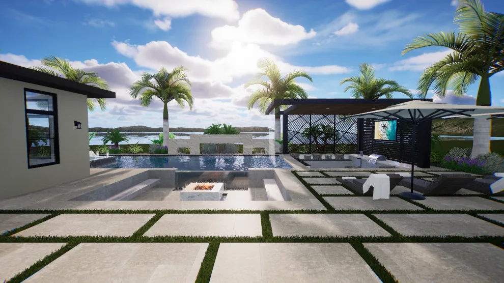 Myers - Boca Raton, FL by Backyard Oasis Design Studio, LLC - Photo 5