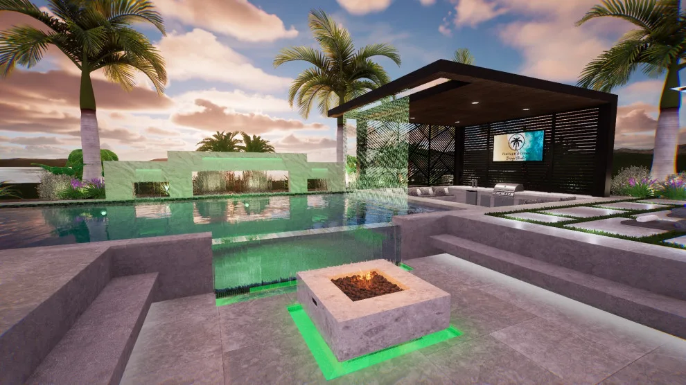 Myers - Boca Raton, FL by Backyard Oasis Design Studio, LLC - Photo 3