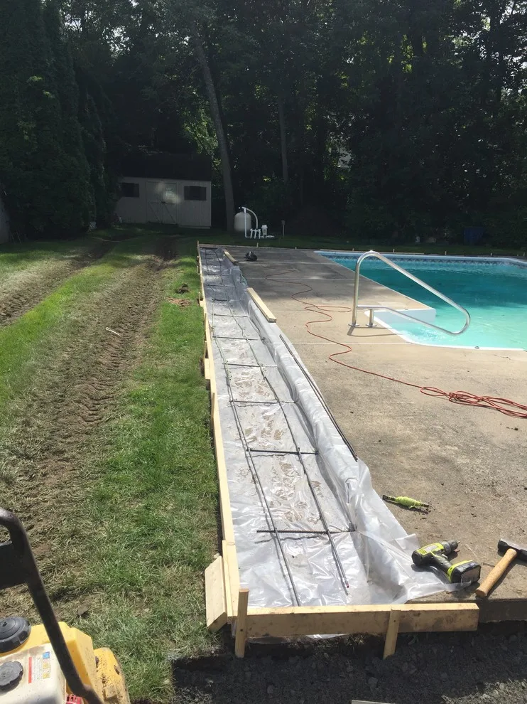 Expanded Pool Deck and New Concrete Paver Patio by Arborcare Landscape Services & Products, LLC. - Photo 3