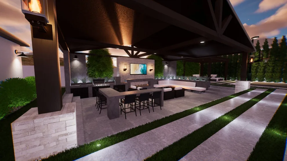 Olson - Paradise Valley, Arizona by Backyard Oasis Design Studio, LLC - Photo 3