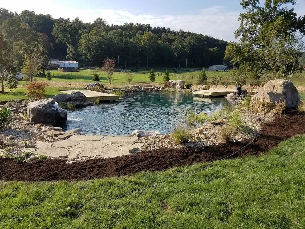 Outdoor Recreation & Natural Swimming Pool by Everman Designs, LLC - Photo 18