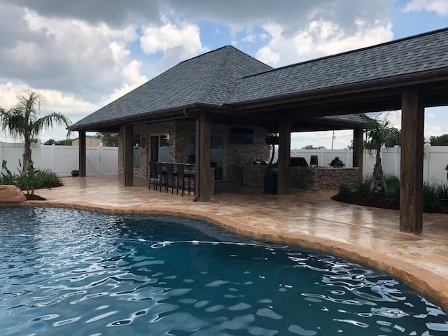 Outdoor Spaces: Swimming Pools by All Seasons Nursery & Landscaping, LLC. - Photo 41