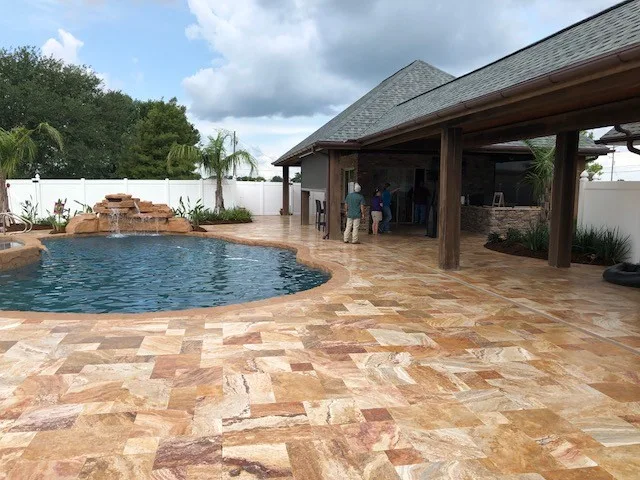 Outdoor Spaces: Swimming Pools by All Seasons Nursery & Landscaping, LLC. - Photo 54