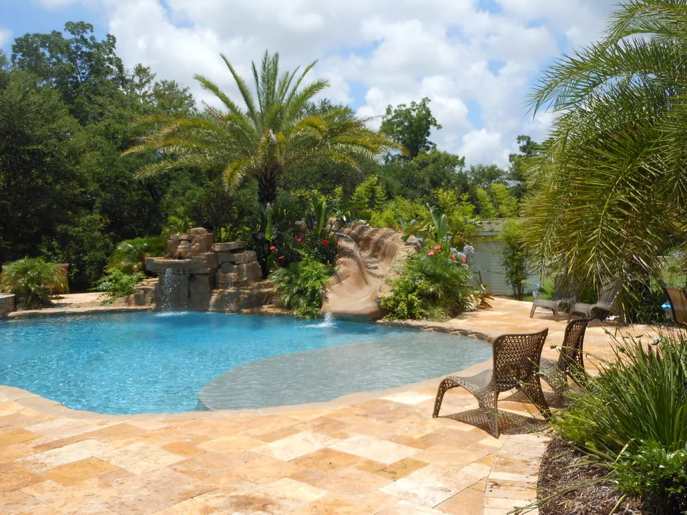 Outdoor Spaces: Swimming Pools by All Seasons Nursery & Landscaping, LLC. - Photo 35