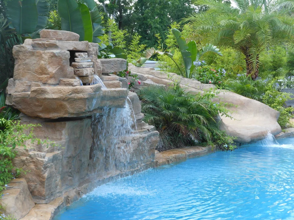 Outdoor Spaces: Swimming Pools by All Seasons Nursery & Landscaping, LLC. - Photo 42