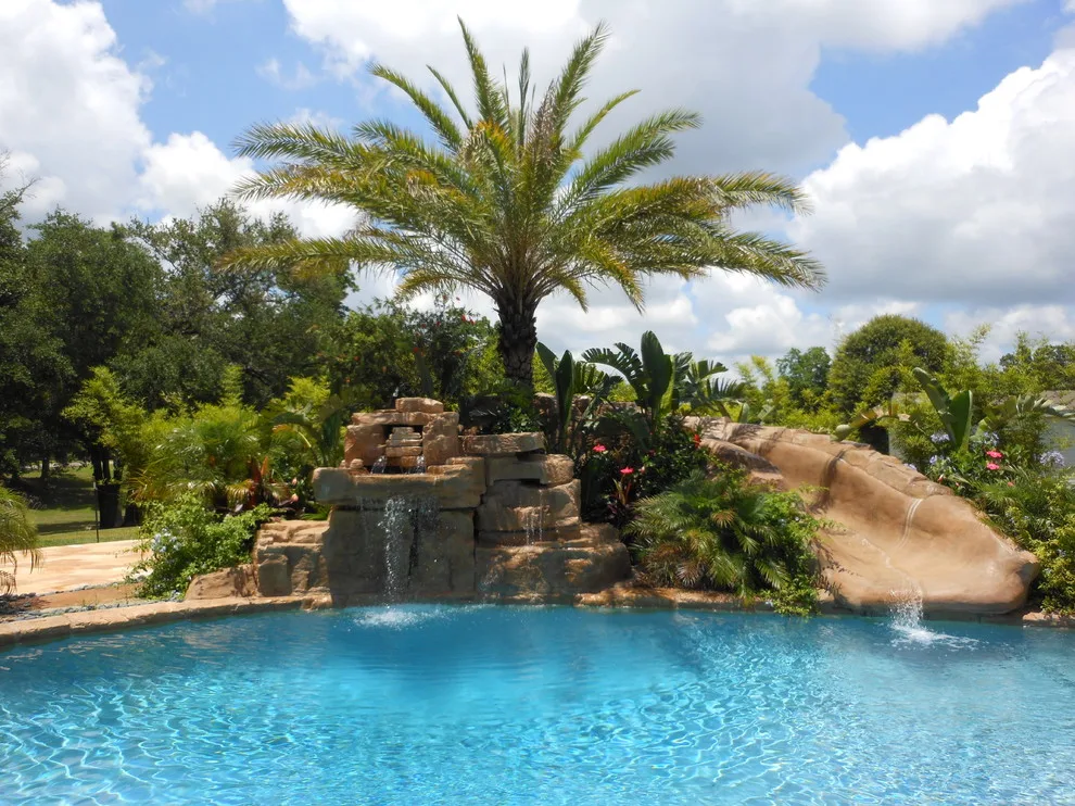 Outdoor Spaces: Swimming Pools by All Seasons Nursery & Landscaping, LLC. - Photo 48