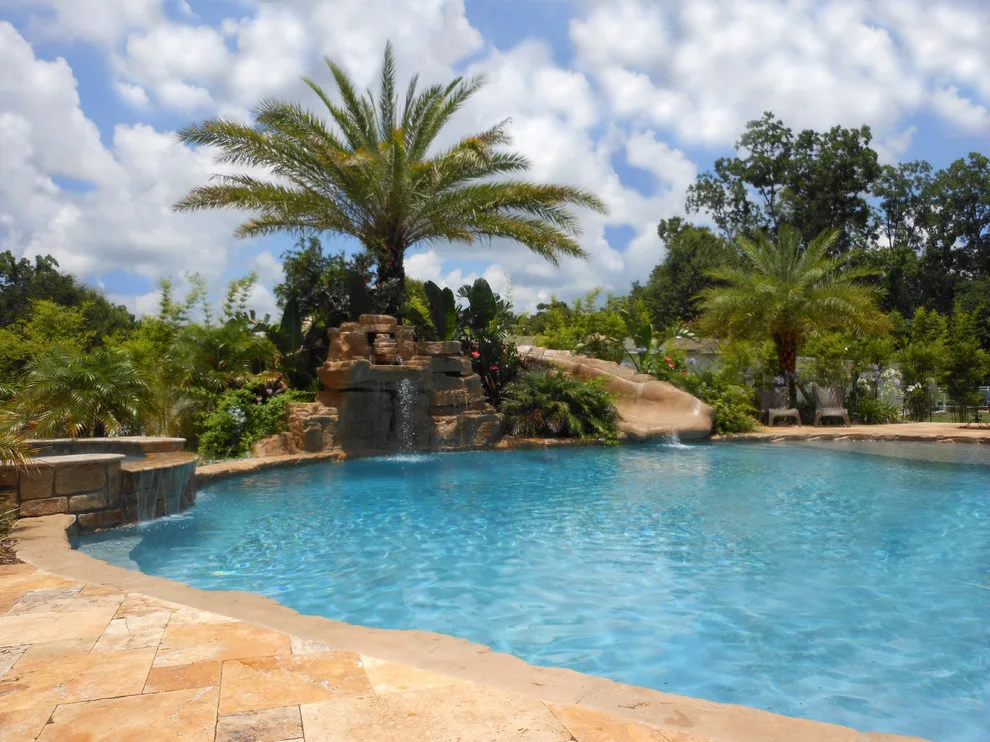 Outdoor Spaces: Swimming Pools by All Seasons Nursery & Landscaping, LLC. - Photo 25