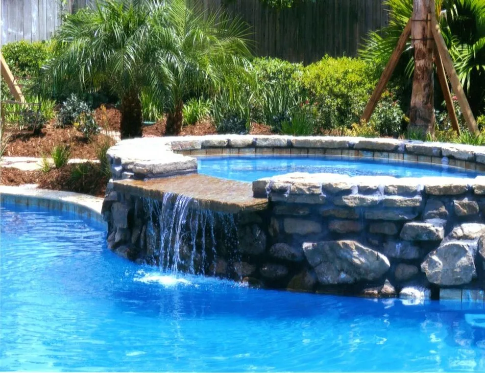 Outdoor Spaces: Swimming Pools by All Seasons Nursery & Landscaping, LLC. - Photo 29