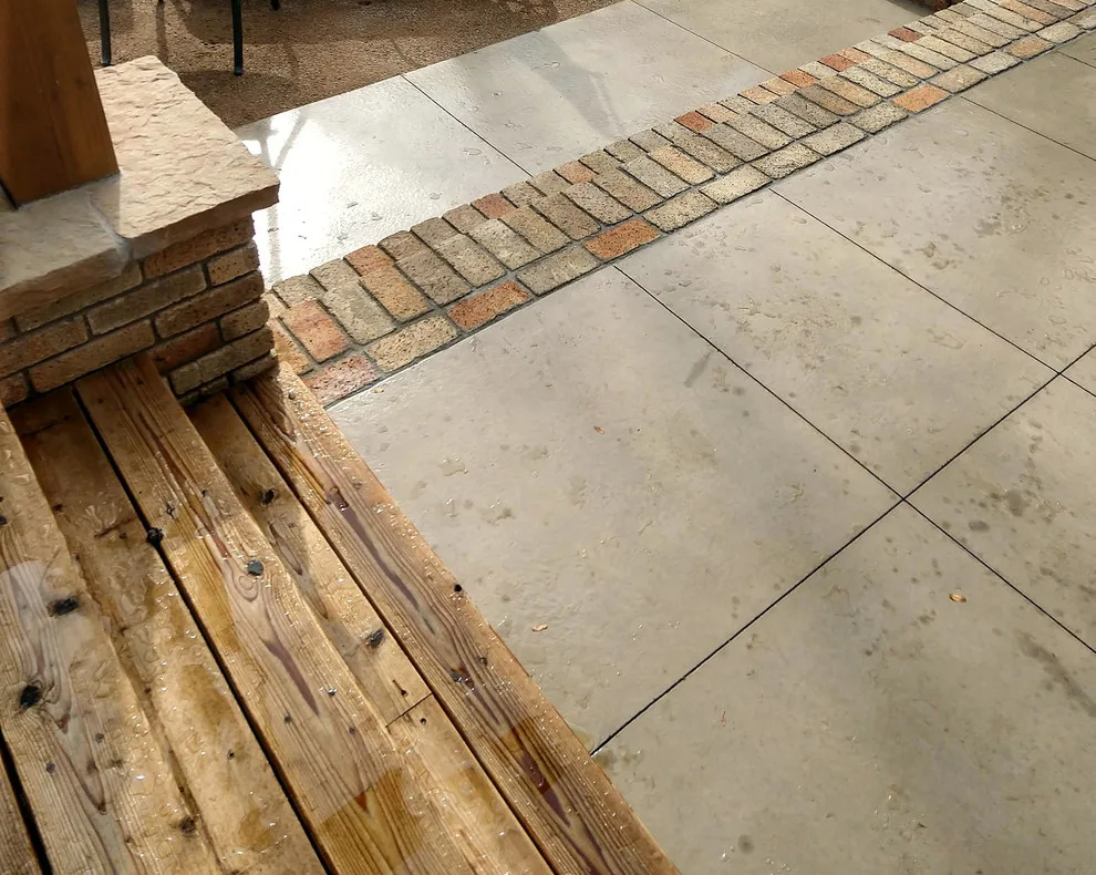 Contemporary Concrete Patio by Sundial Designs, Inc. - Photo 3