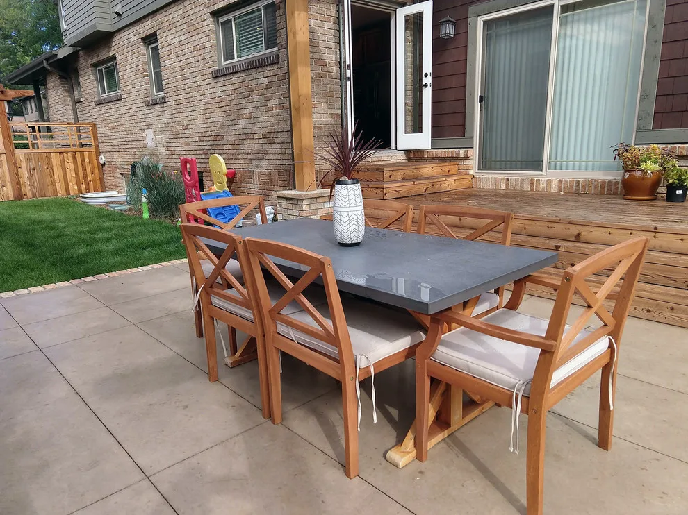 Contemporary Concrete Patio by Sundial Designs, Inc. - Photo 2
