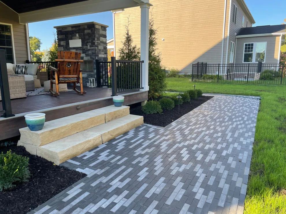 Outdoor Living Space and Firepit by Cedar Creek Design - Photo 13