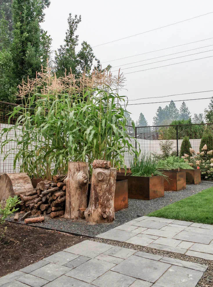 Perry Lane Ranch House by Pacific Garden Design - Photo 20