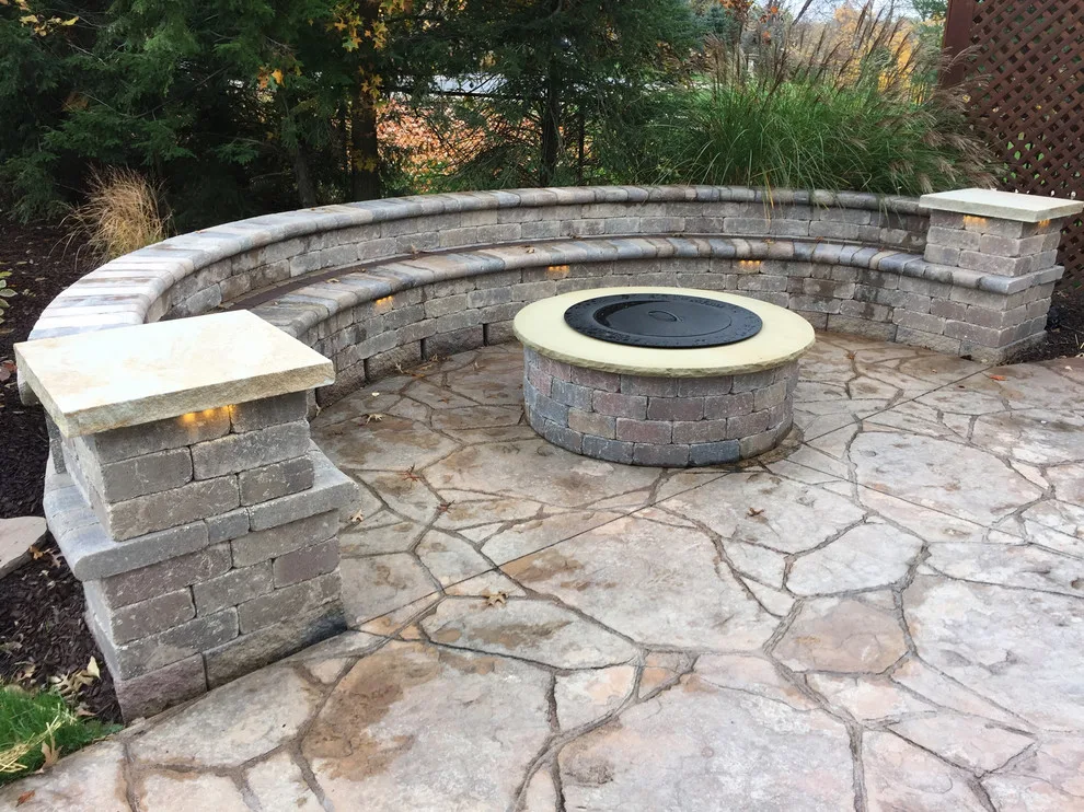 Peters Township Comfortable Firepit Space by Outdoor Living Design - Photo 3