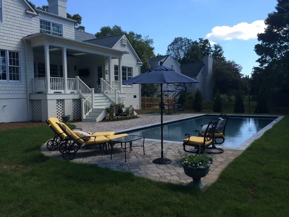Pool Landscaping Design by The Lawn Butler - Photo 3