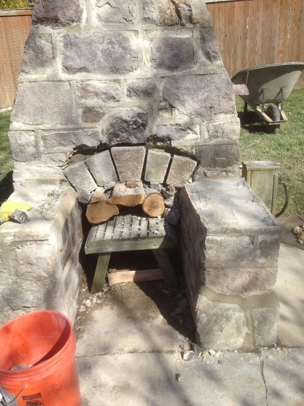 Flagstone Patio around Fireplace by Christopher A. Zeek LandscapeDesign&Construction - Photo 2