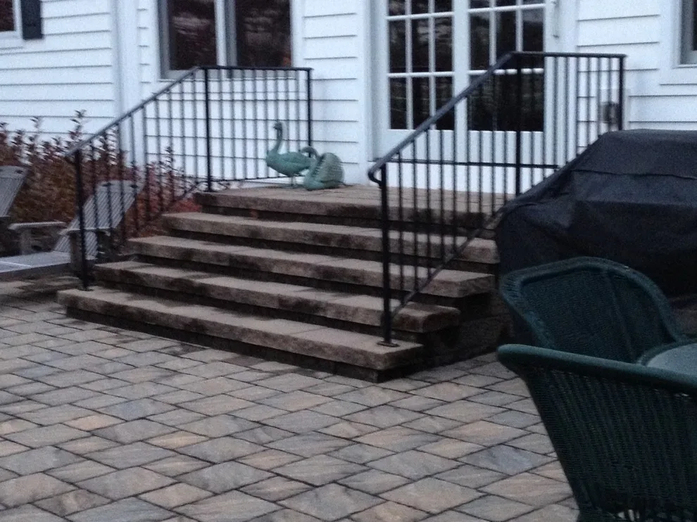 Back Patio with Steps by Arborcare Landscape Services & Products, LLC. - Photo 4