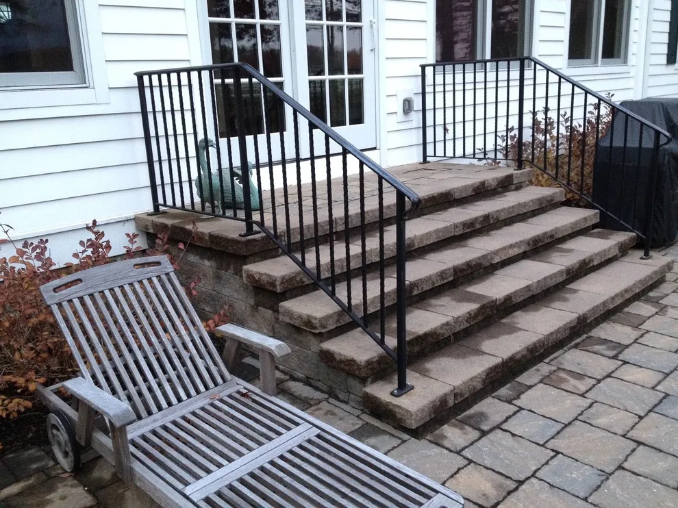 Back Patio with Steps by Arborcare Landscape Services & Products, LLC. - Photo 6
