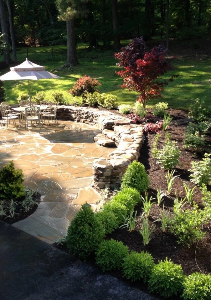 Layfayette Hill Flagstone Patio and Landscape by Christopher A. Zeek LandscapeDesign&Construction - Photo 14
