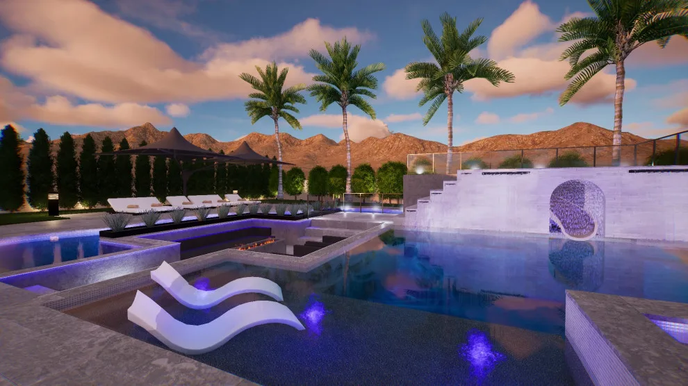 Saavedra - San Tan Valley, Arizona by Backyard Oasis Design Studio, LLC - Photo 3