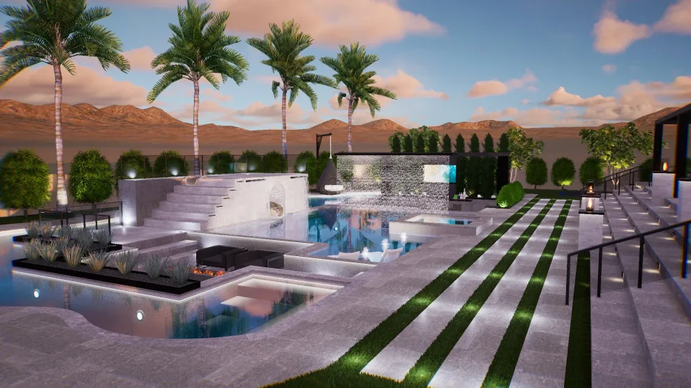 Saavedra - San Tan Valley, Arizona by Backyard Oasis Design Studio, LLC - Photo 5