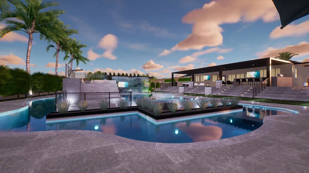 Saavedra - San Tan Valley, Arizona by Backyard Oasis Design Studio, LLC - Photo 4