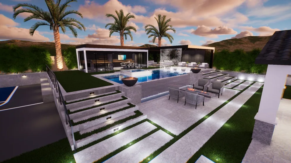 Shahla - Palmdale, California by Backyard Oasis Design Studio, LLC - Photo 3
