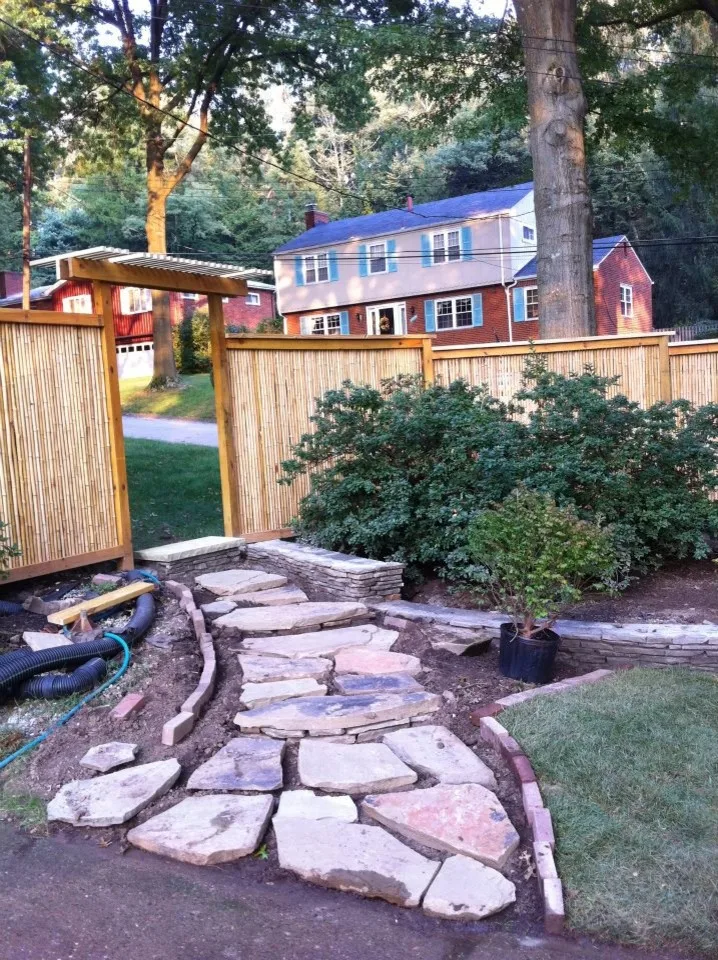 Garden Boundary Wall by Paoke Stoneworks - Photo 12