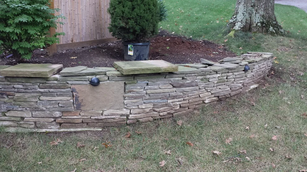 Garden Boundary Wall by Paoke Stoneworks - Photo 9