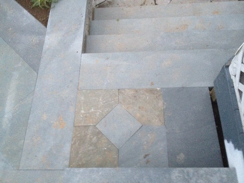 Composite Deck and Bluestone Terrace with Sunken Hottub by Christopher A. Zeek LandscapeDesign&Construction - Photo 7