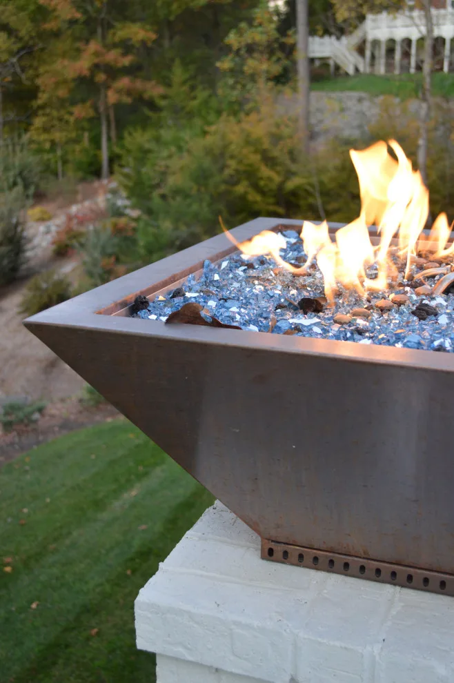 Elegant Pool and Outdoor Cooking Area by Carex Design Group - Photo 6