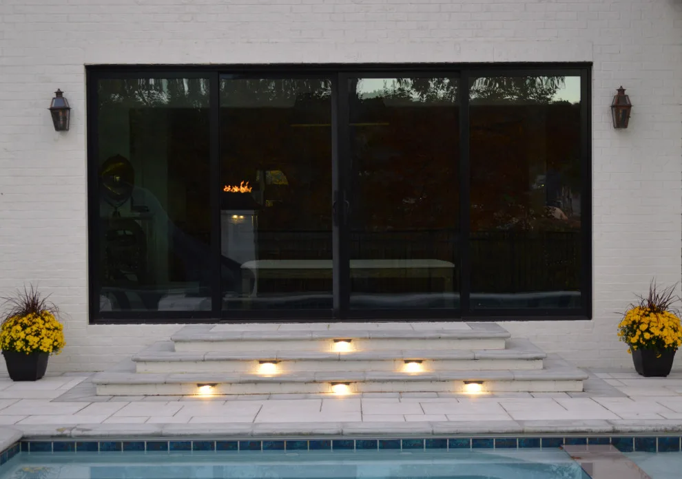 Elegant Pool and Outdoor Cooking Area by Carex Design Group - Photo 3