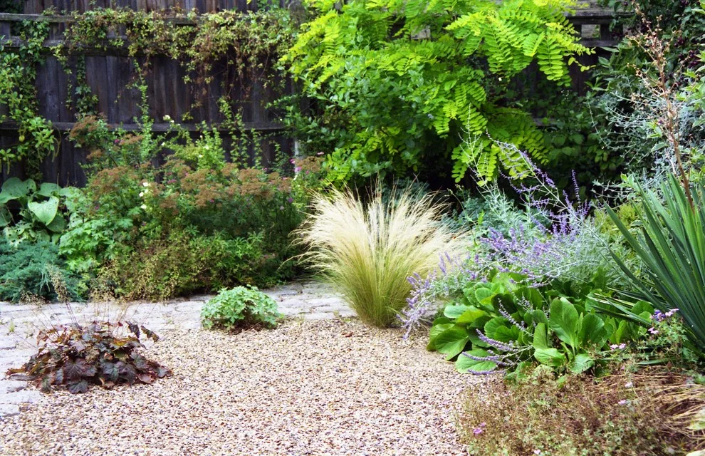 Compact drought-resistant cottage garden by English Landscape LLC - Photo 2