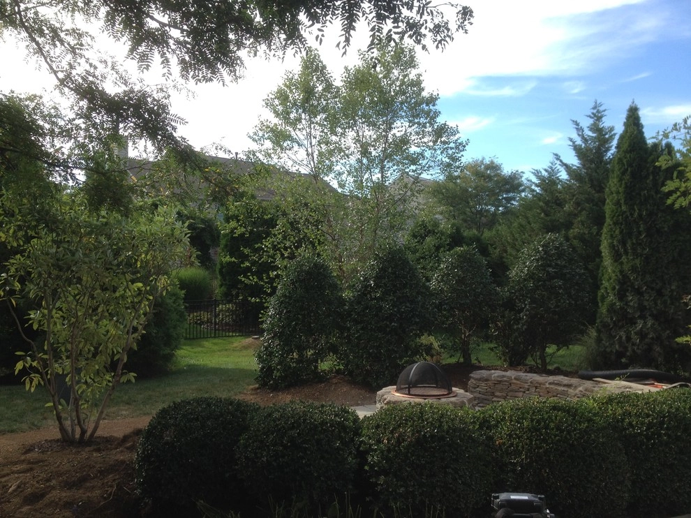 Flagstone and Fieldstone Firepit by Christopher A. Zeek LandscapeDesign&Construction - Photo 4