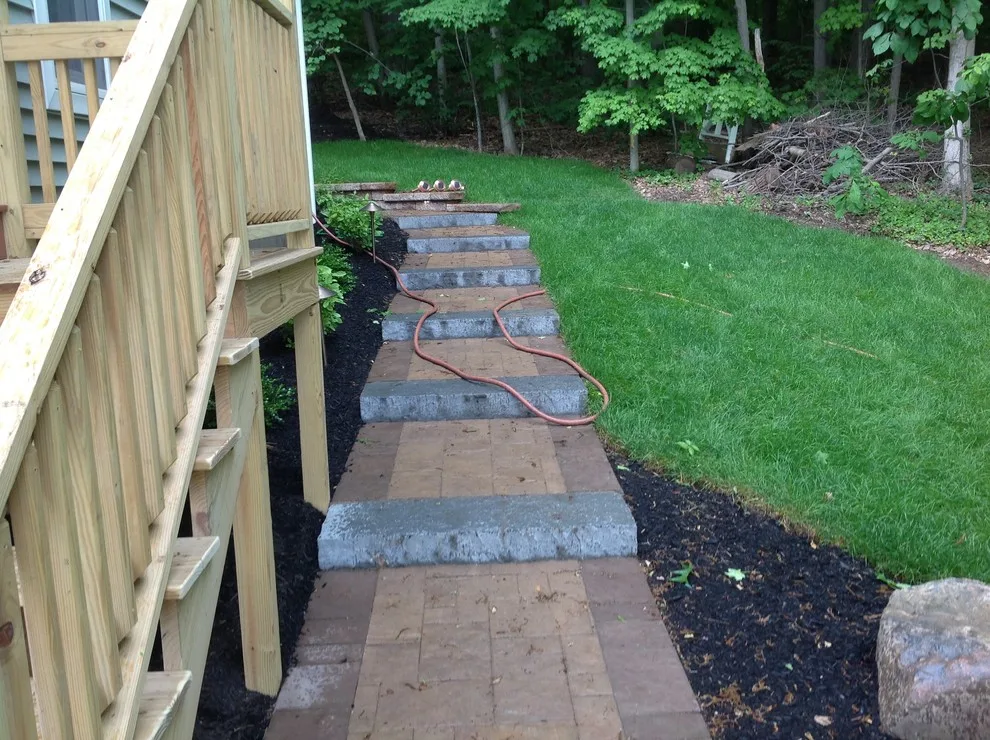 Rock Pathways and Walkway Stones by Twin Oaks Lawn And Landscape, Inc. - Photo 14