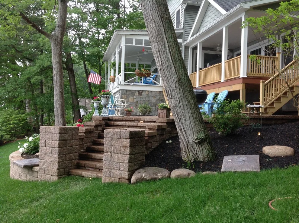 Rock Pathways and Walkway Stones by Twin Oaks Lawn And Landscape, Inc. - Photo 17