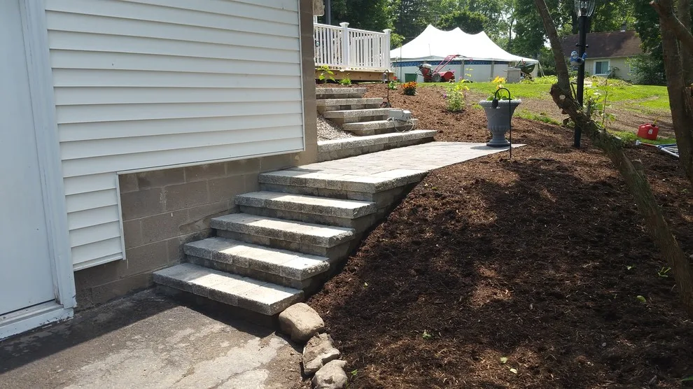 Rock Pathways and Walkway Stones by Twin Oaks Lawn And Landscape, Inc. - Photo 11