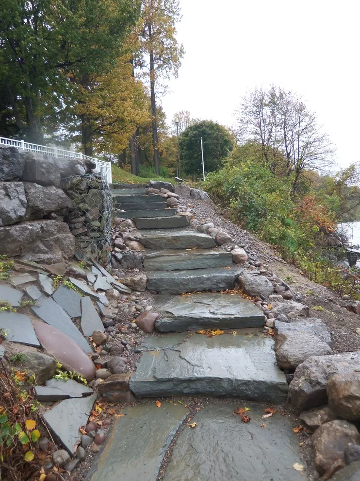 Rock Pathways and Walkway Stones by Twin Oaks Lawn And Landscape, Inc. - Photo 16