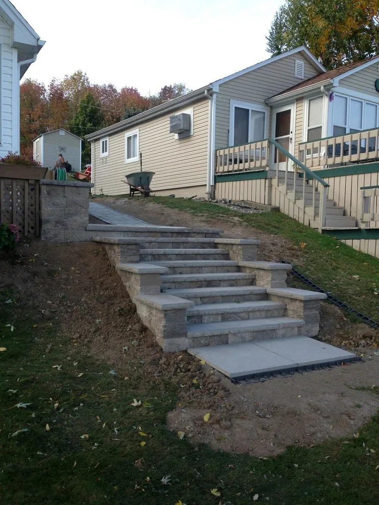 Rock Pathways and Walkway Stones by Twin Oaks Lawn And Landscape, Inc. - Photo 15