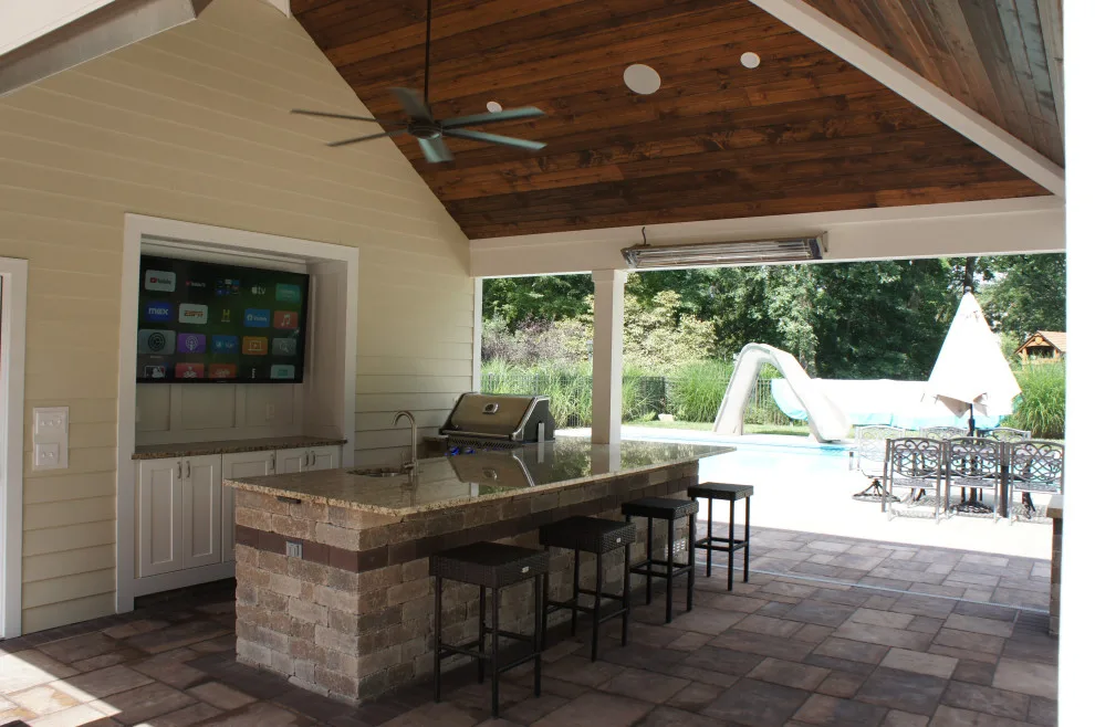 Residential Outdoor Gathering Area by Cedar Creek Design - Photo 10