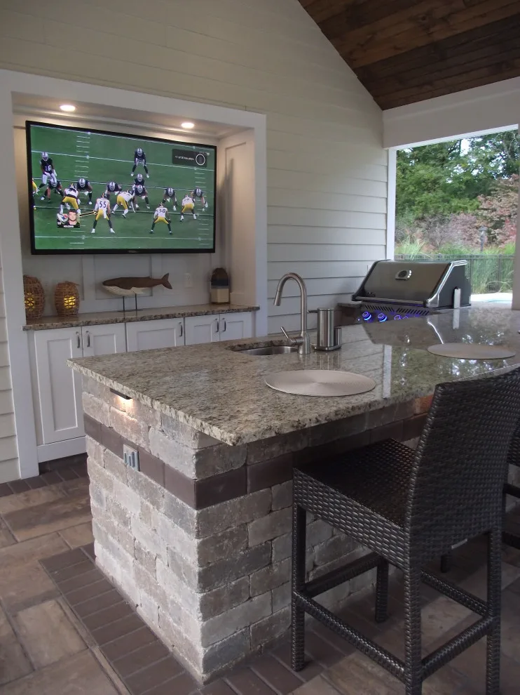 Residential Outdoor Gathering Area by Cedar Creek Design - Photo 7