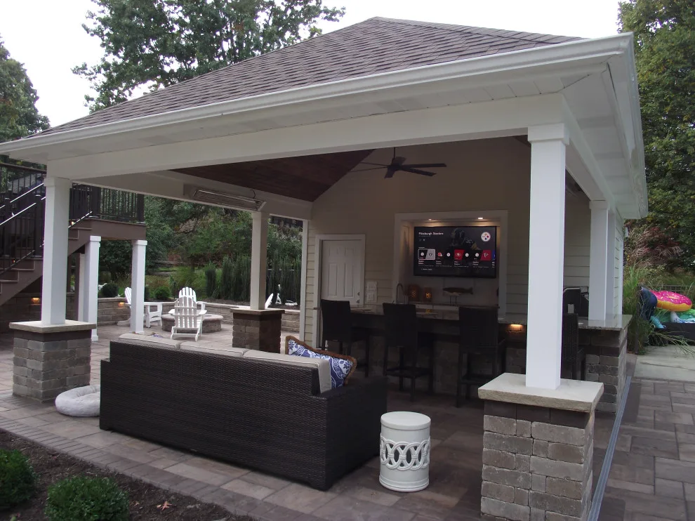 Residential Outdoor Gathering Area by Cedar Creek Design - Photo 6
