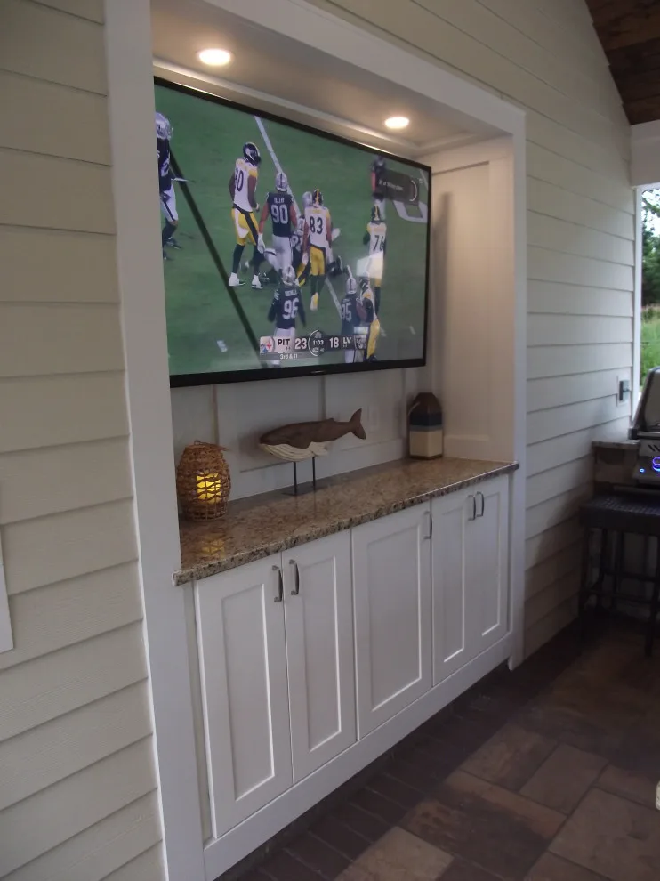 Residential Outdoor Gathering Area by Cedar Creek Design - Photo 21