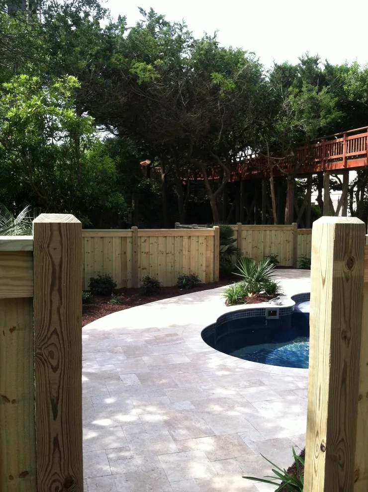 Emerald Island - Travertine Pool Deck by Yardworks, Inc. - Photo 2