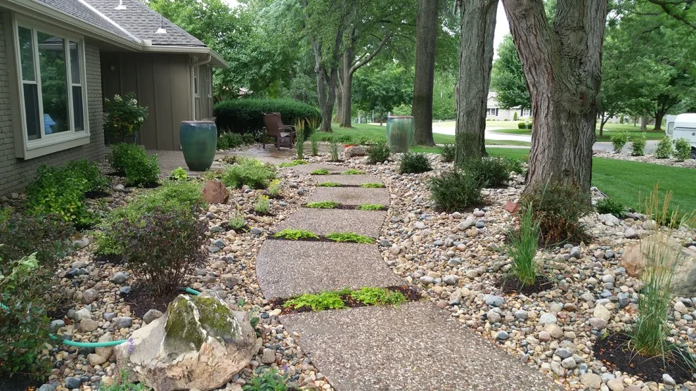 Lively and Attractive Front Yard Garden Design by Second Nature Outdoor Living & Landscaping - Photo 2