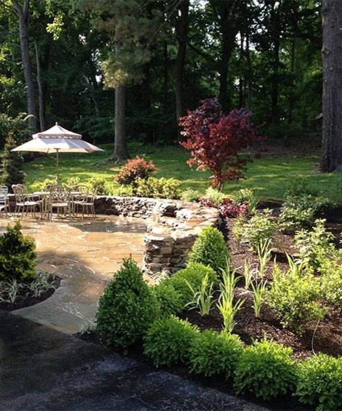 Layfayette Hill Flagstone Patio and Landscape by Christopher A. Zeek LandscapeDesign&Construction - Photo 9