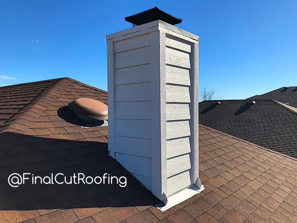Chimney Cladding Restoration by Final Cut Roofing And Construction, LLC - Photo 6
