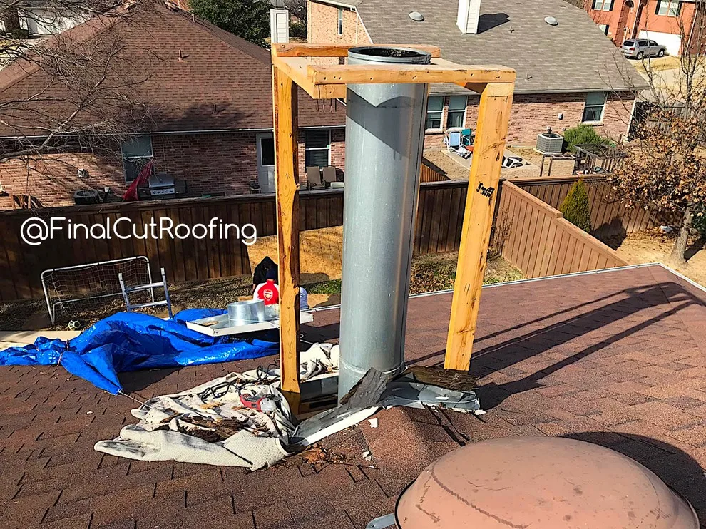 Chimney Cladding Restoration by Final Cut Roofing And Construction, LLC - Photo 7
